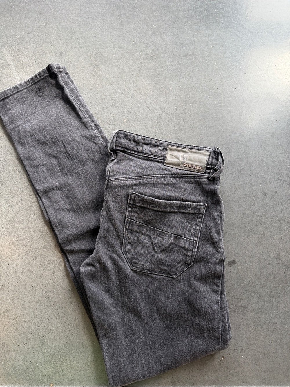 Diesel Women’s Charcoal Skinny Jeans